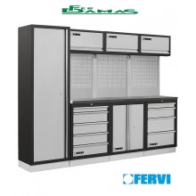 ARREDAMENTO MODULARE PER OFFICINA FERVI ART. A008D
